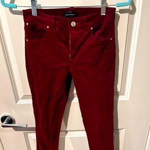 Red Velvet Corduroy
